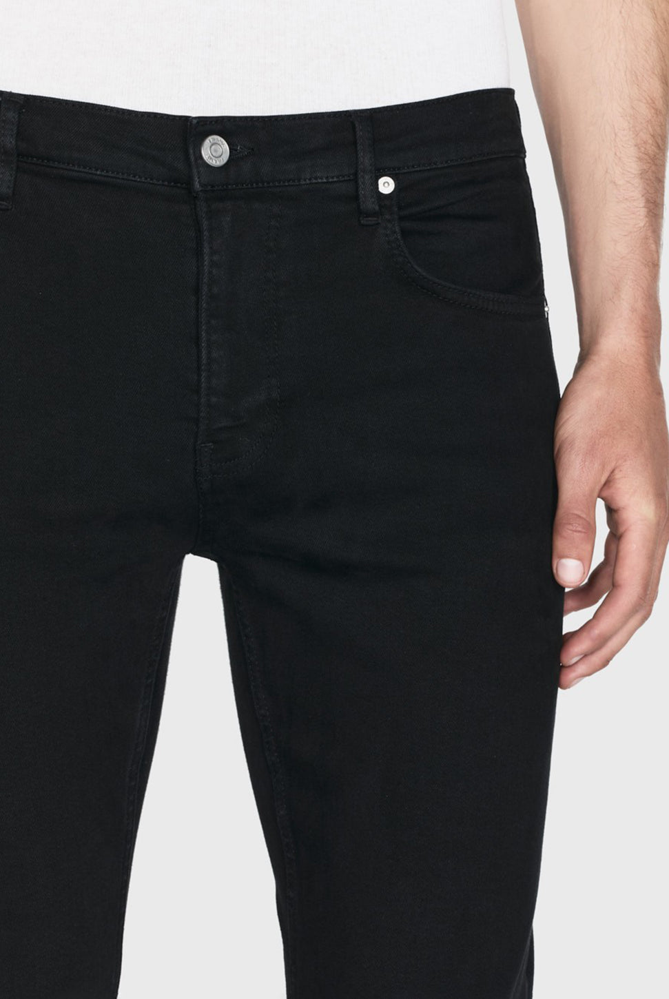 Jetset Modern Straight Jean - Black-FRAME-Over the Rainbow