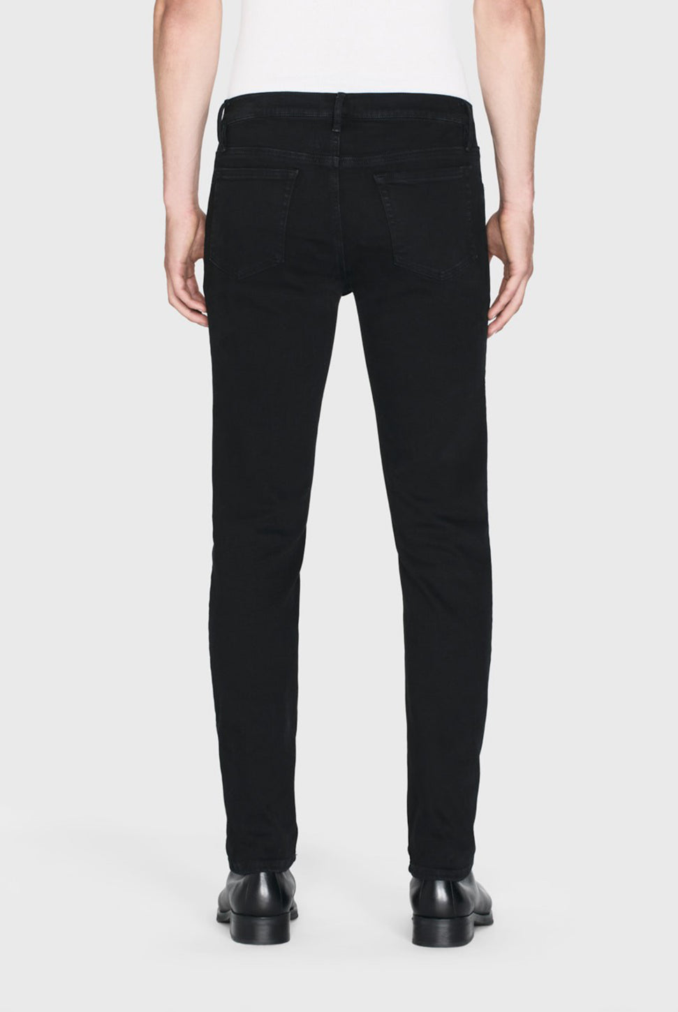 Jetset Modern Straight Jean - Black-FRAME-Over the Rainbow