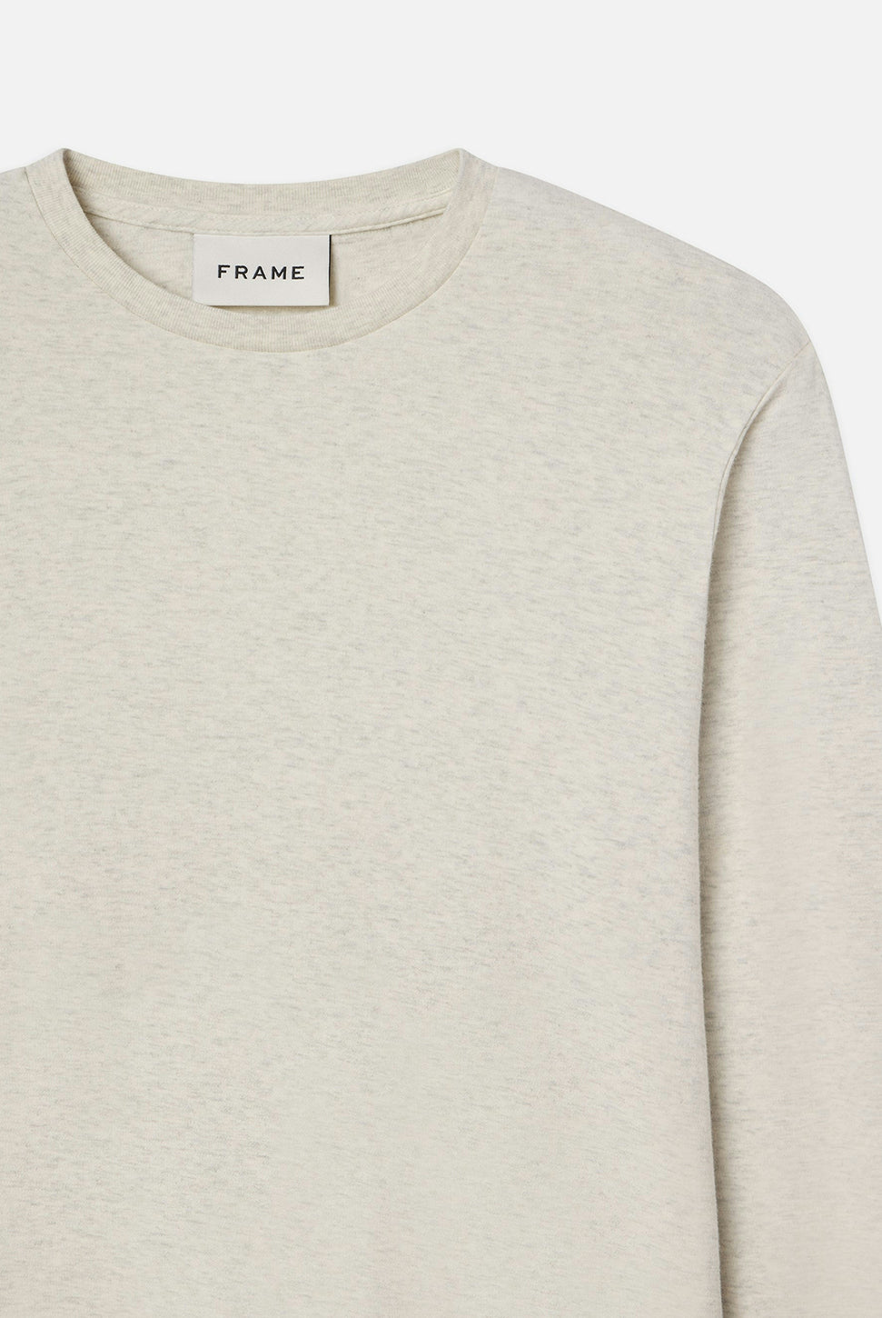 Duofold Long Sleeve Crew Top - Oatmeal Heather-FRAME-Over the Rainbow