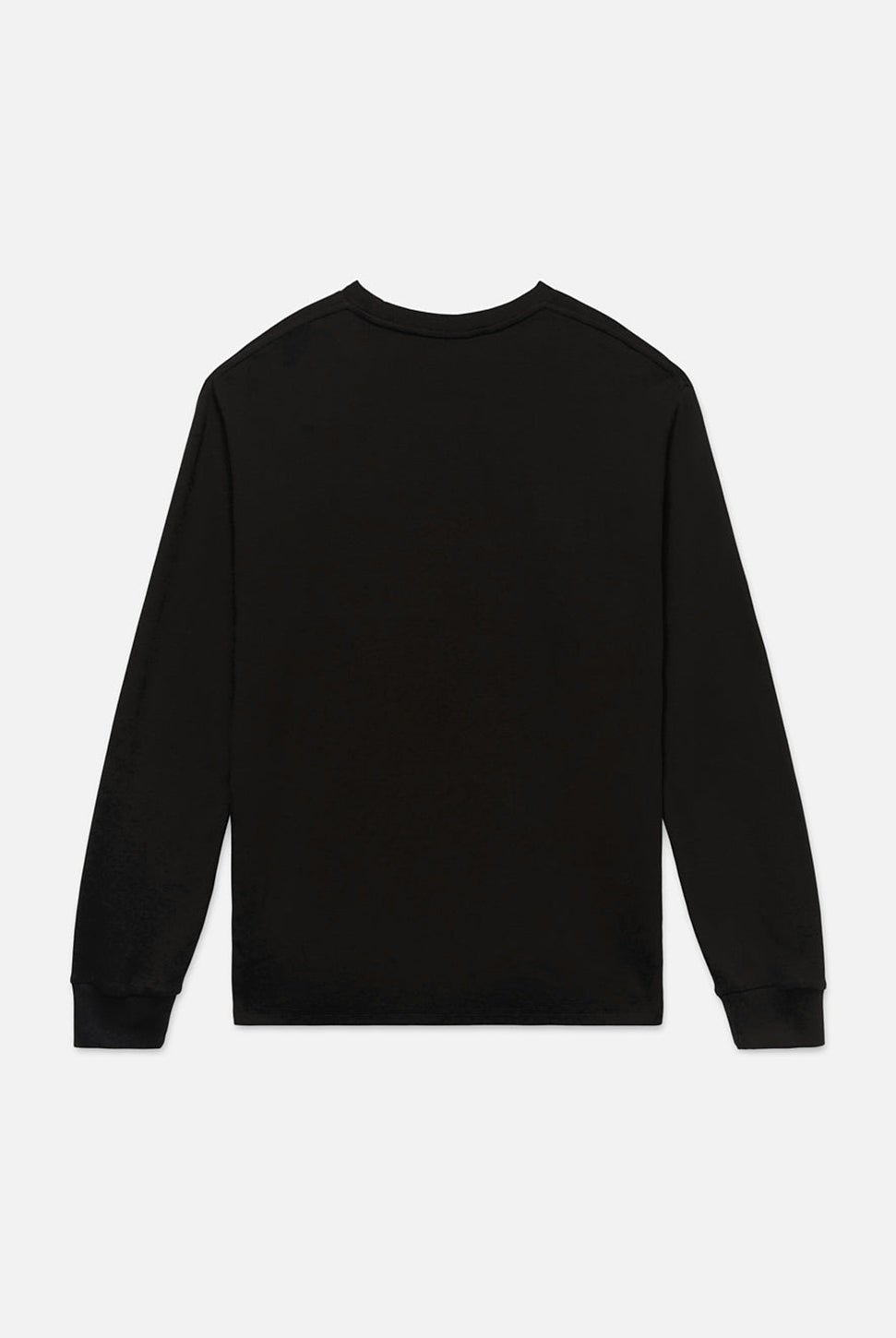 Duofold Long Sleeve Crew Top - Black-FRAME-Over the Rainbow