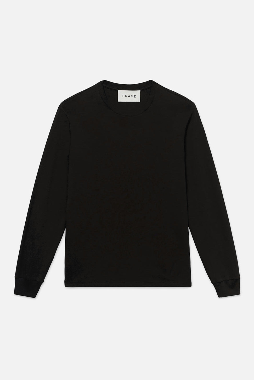 Duofold Long Sleeve Crew Top - Black-FRAME-Over the Rainbow