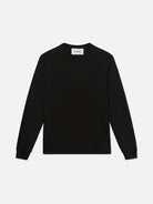 Duofold Long Sleeve Crew Top - Black-FRAME-Over the Rainbow