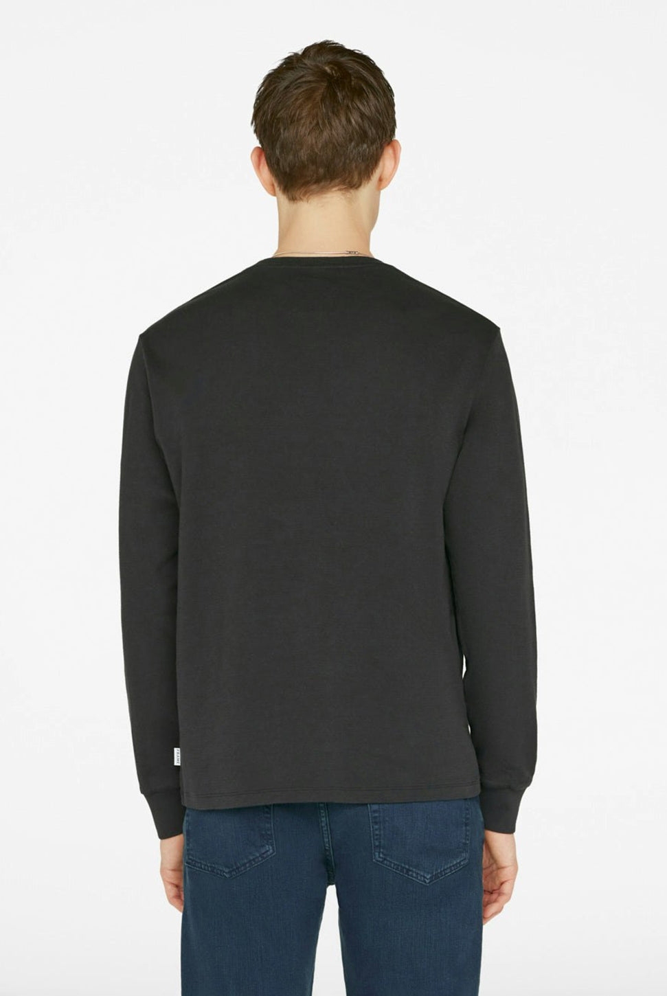 Duofold Long Sleeve Crew Top - Black-FRAME-Over the Rainbow