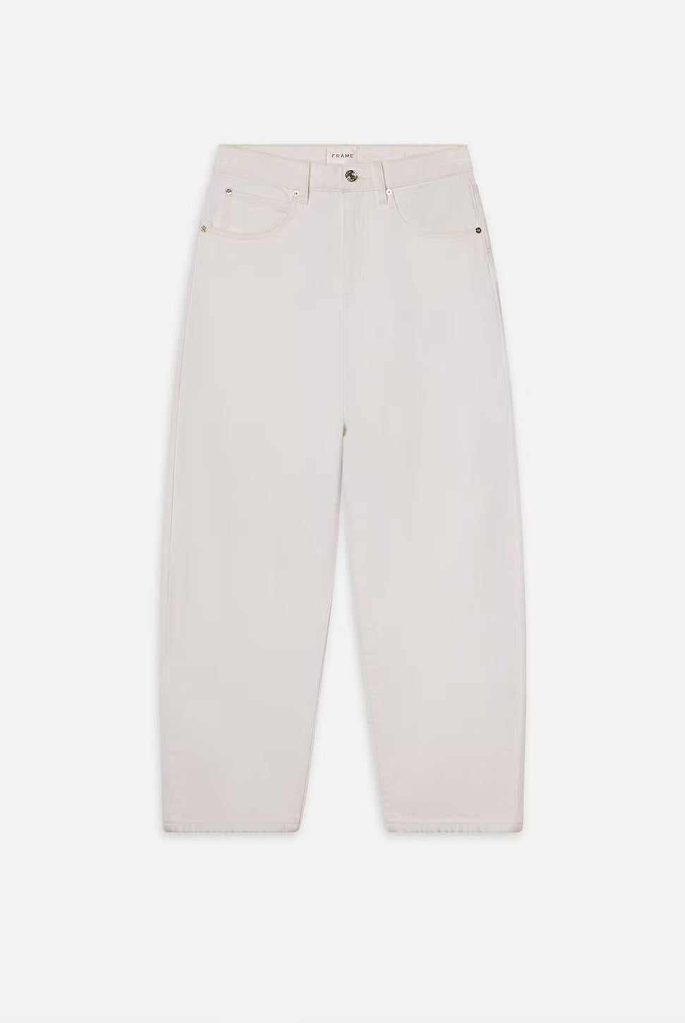 Low Slung Barrel Jean - Au Natural-FRAME-Over the Rainbow