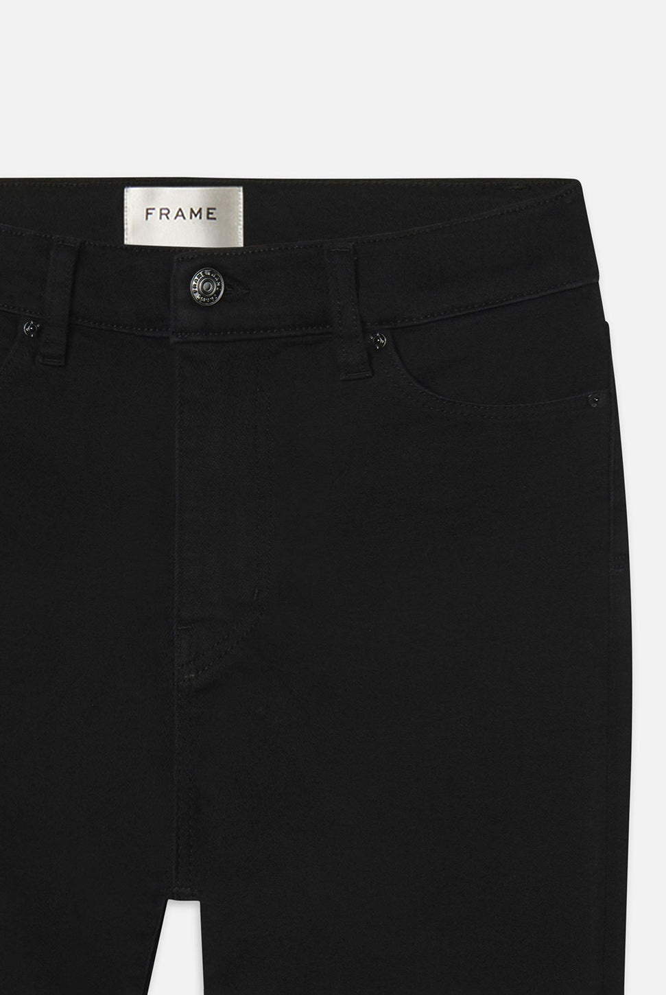 Le Sleek Straight Jean - Black-FRAME-Over the Rainbow