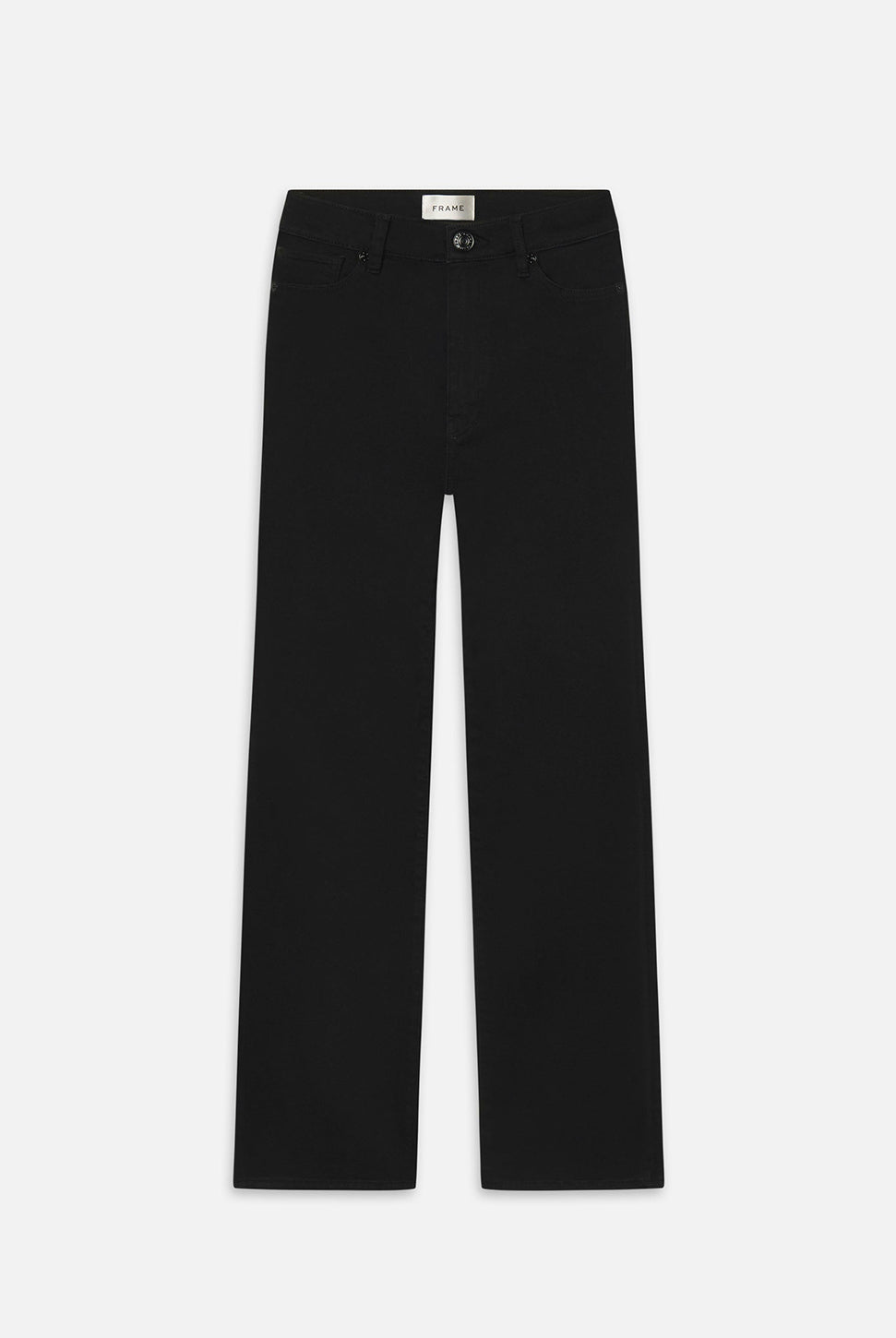 Le Sleek Straight Jean - Black-FRAME-Over the Rainbow