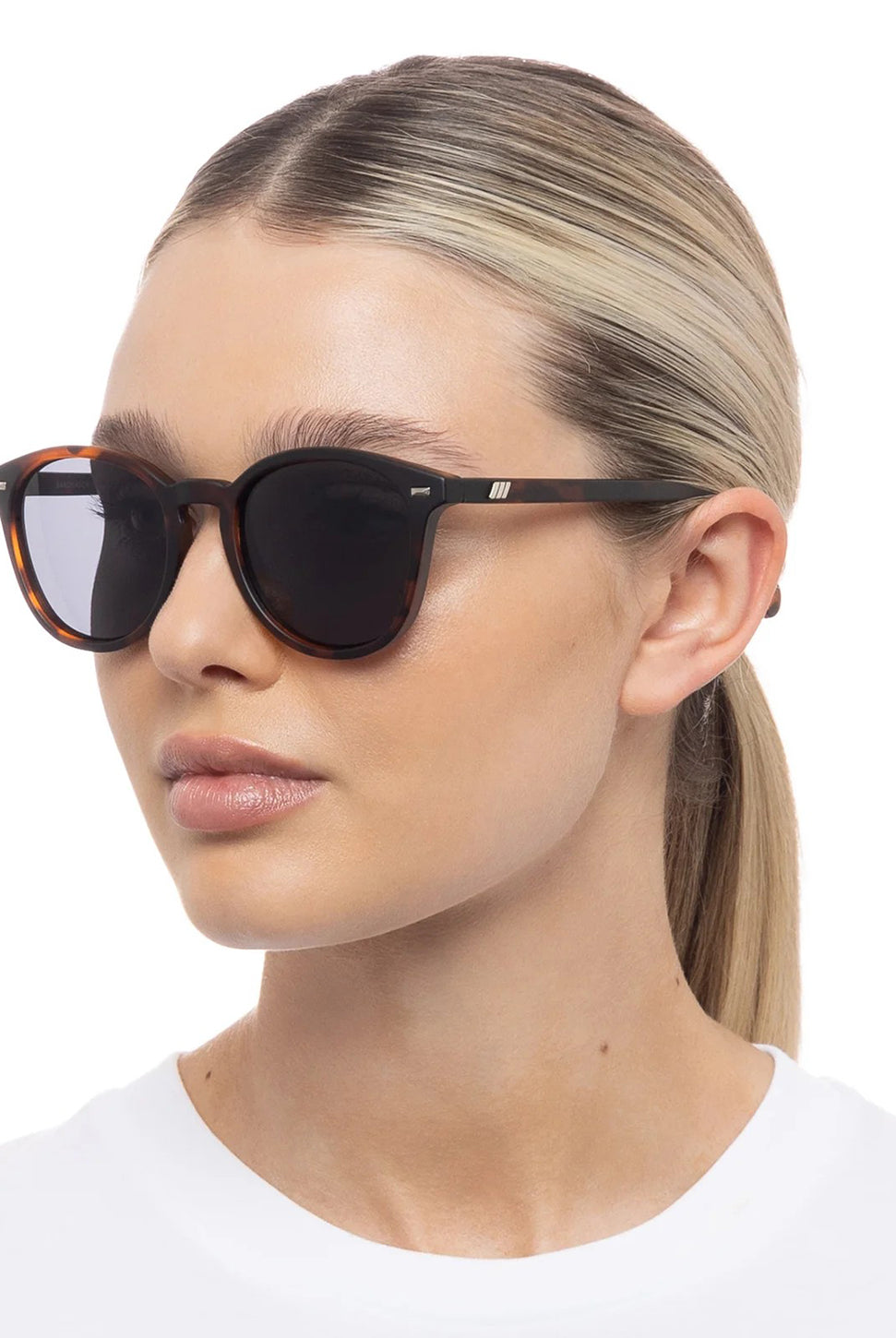 Bandwagon Sunglasses - Matte Tort-LE SPECS-Over the Rainbow