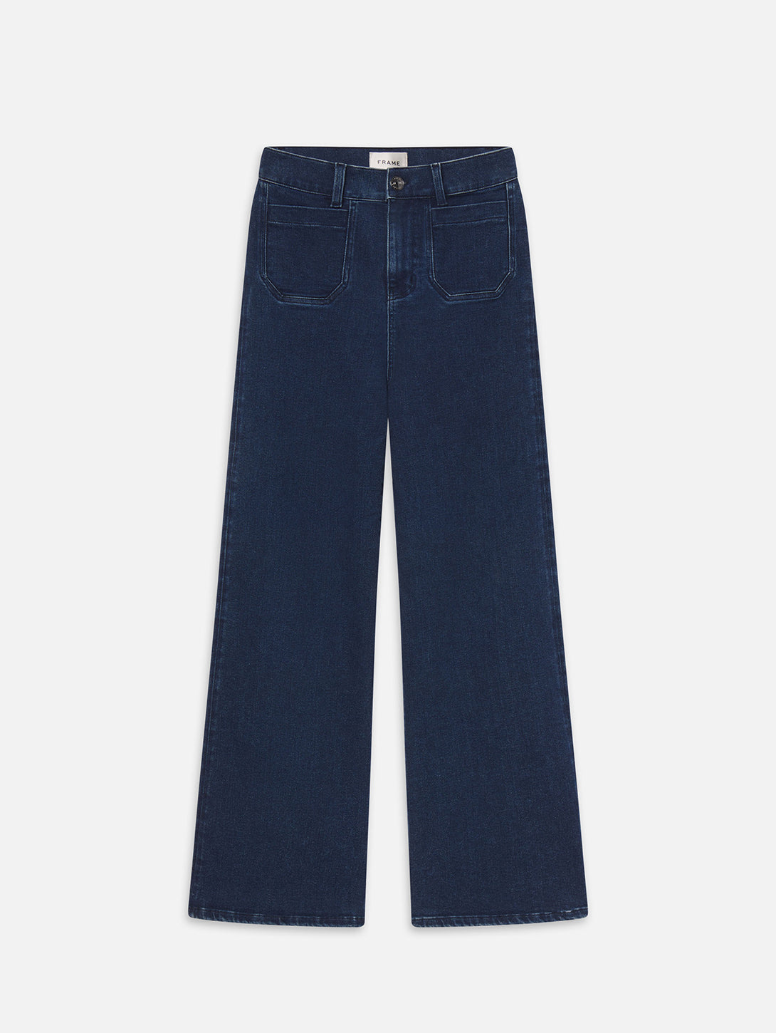 Le Slim Palazzo Modernist Pocket Jean - Loner-FRAME-Over the Rainbow