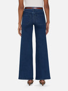 Le Slim Palazzo Modernist Pocket Jean - Loner-FRAME-Over the Rainbow