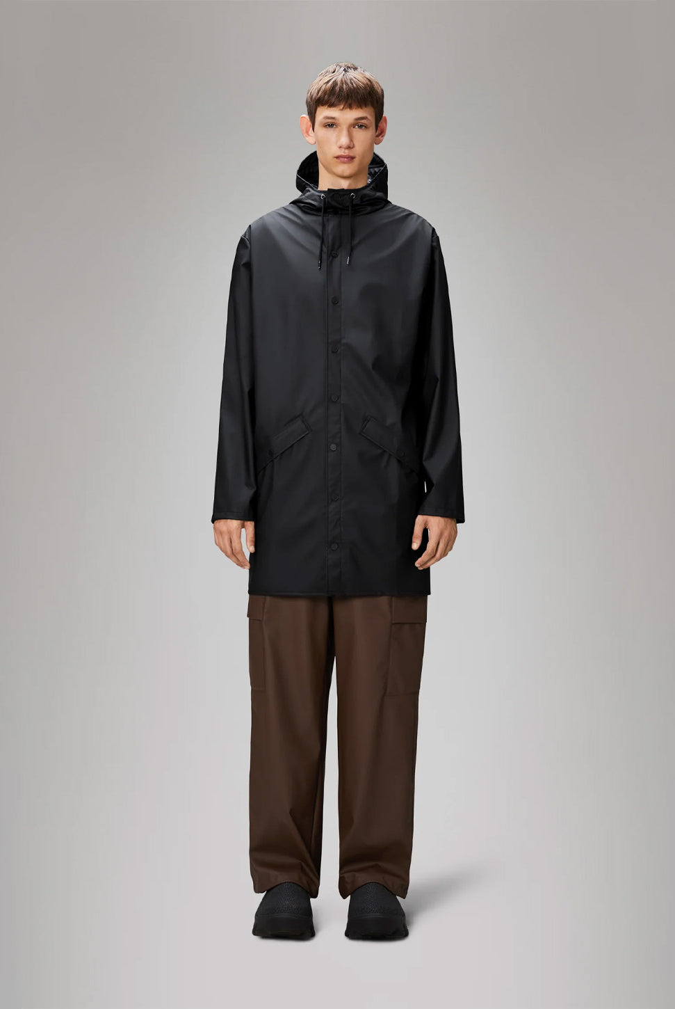 Long Jacket - Black-Rains-Over the Rainbow