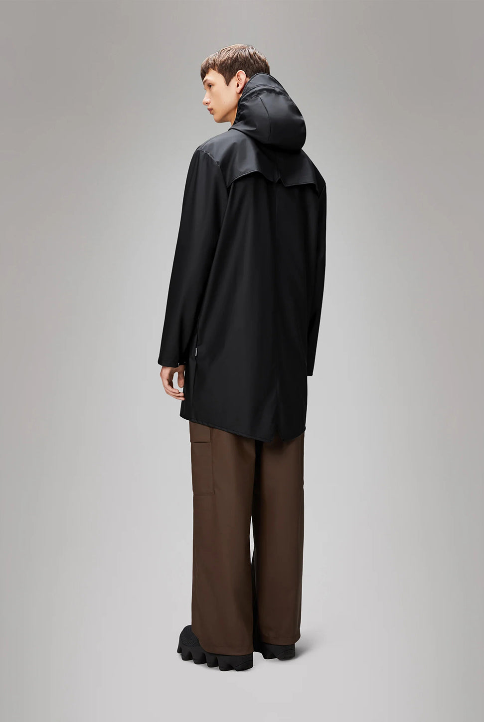 Long Jacket - Black-Rains-Over the Rainbow