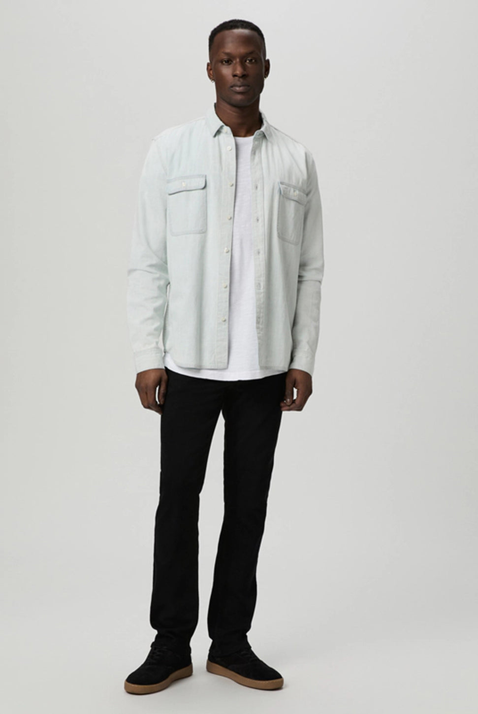 Federal Slim Straight Jean - Black Shadow-Paige-Over the Rainbow