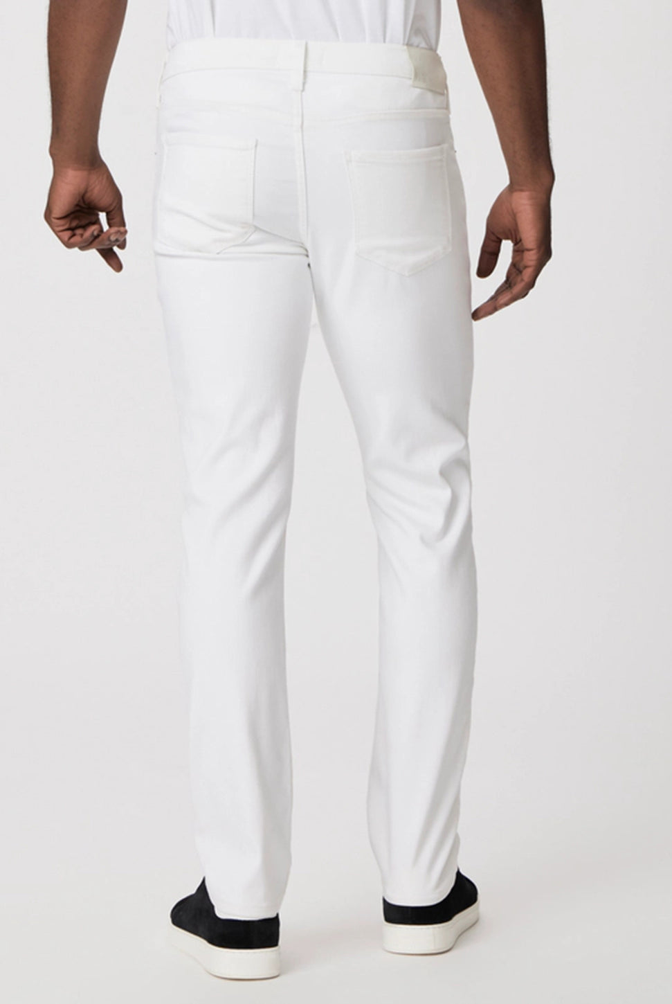 Federal Slim Straight Pant - Crisp White-Paige-Over the Rainbow