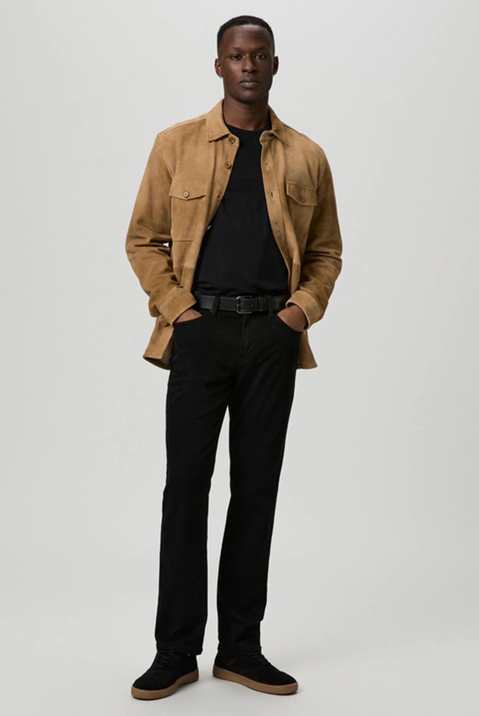 Normandie Straight Jean - Black Shadow-Paige-Over the Rainbow