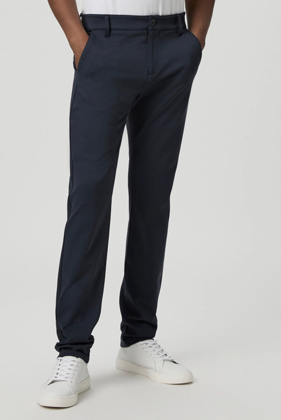 Stafford Slim Pant - Deep Anchor-Paige-Over the Rainbow