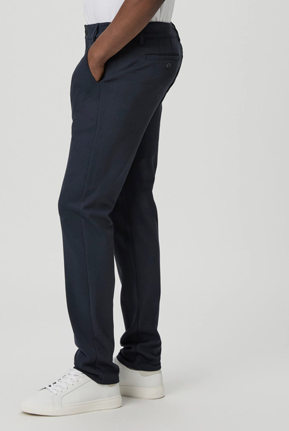 Stafford Slim Pant - Deep Anchor-Paige-Over the Rainbow