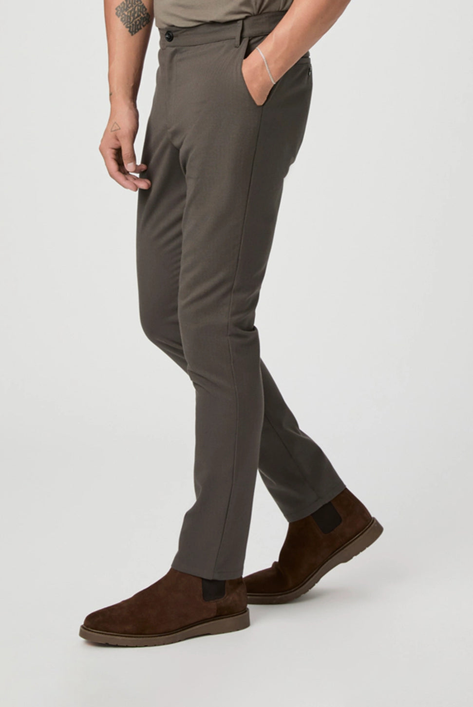 Stafford Trouser - Dark Everglade-Paige-Over the Rainbow