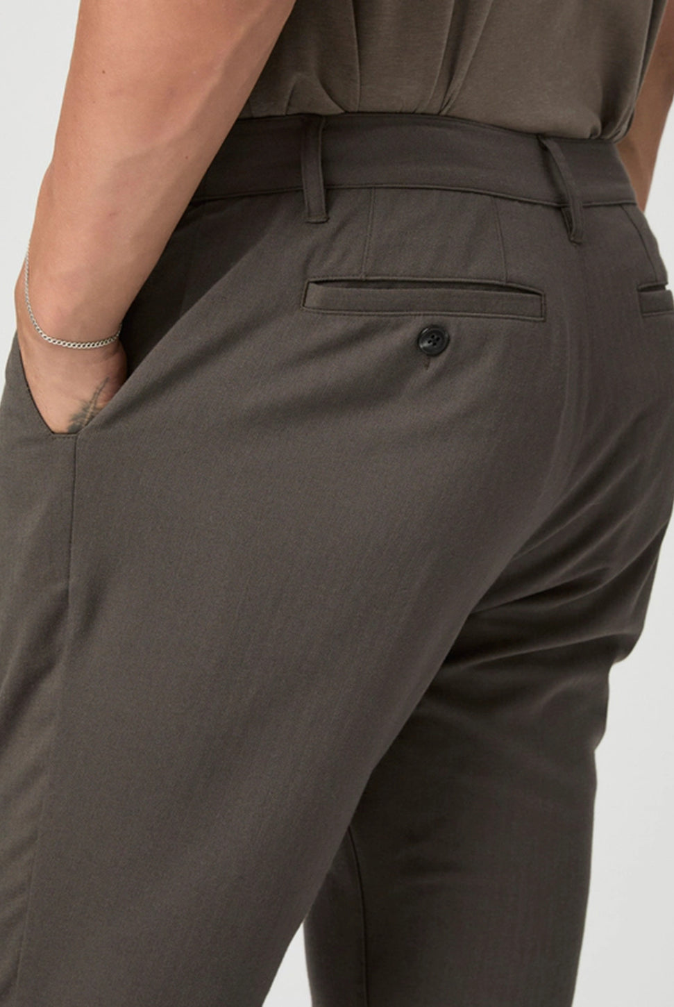 Stafford Trouser - Dark Everglade-Paige-Over the Rainbow