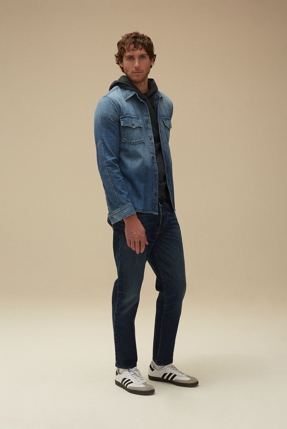 Cairo Utility Denim Shirt - Recess-Citizens of Humanity-Over the Rainbow