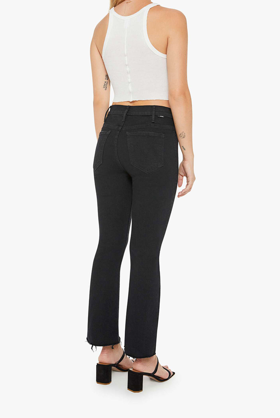 Lil' Hustler Ankle Fray Jean - Not Guilty (Petite)-Mother-Over the Rainbow