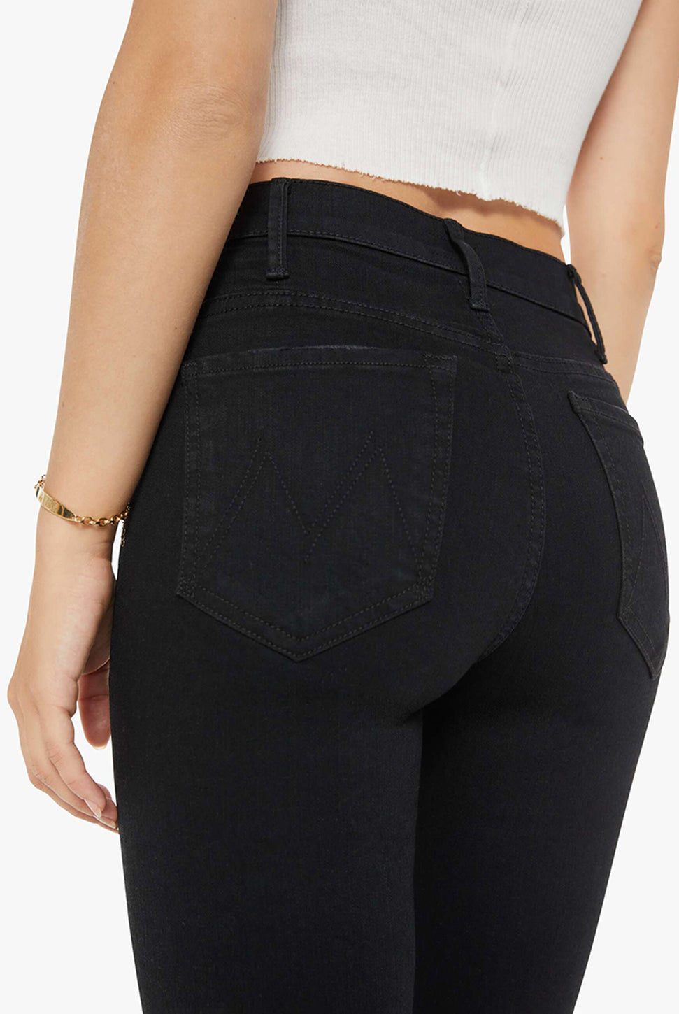 Lil' Hustler Ankle Fray Jean - Not Guilty (Petite)-Mother-Over the Rainbow