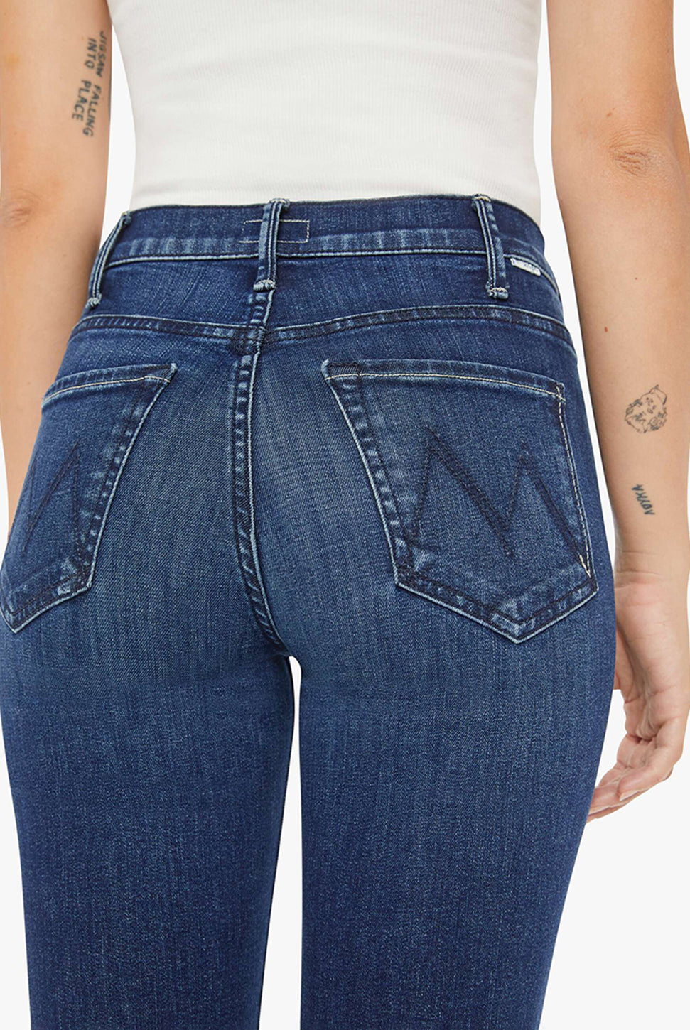 Lil' Hustler Ankle Jean - Heirloom (Petite)-Mother-Over the Rainbow