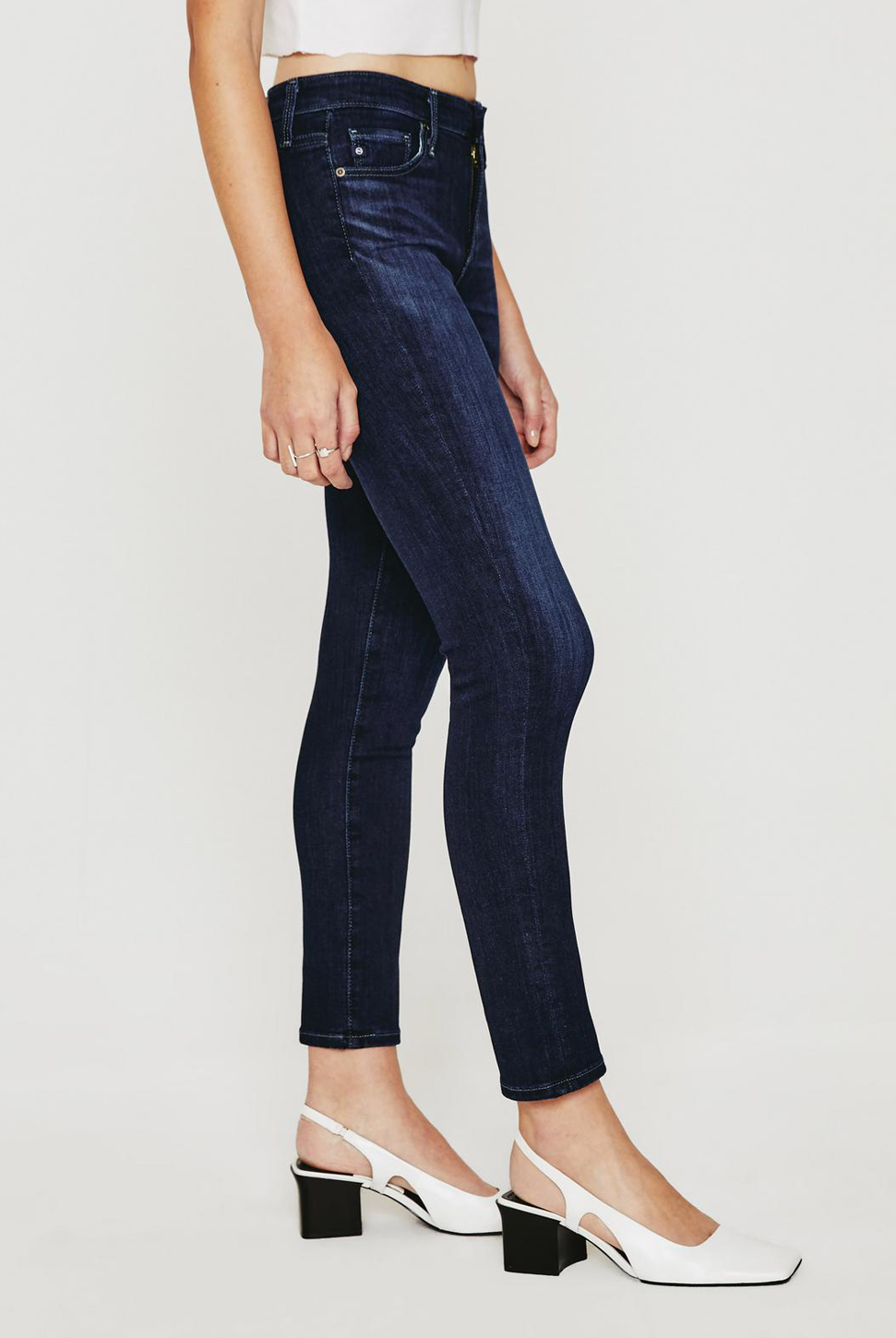 Prima Mid Rise Cigarette Jean - Concord-AG Jeans-Over the Rainbow