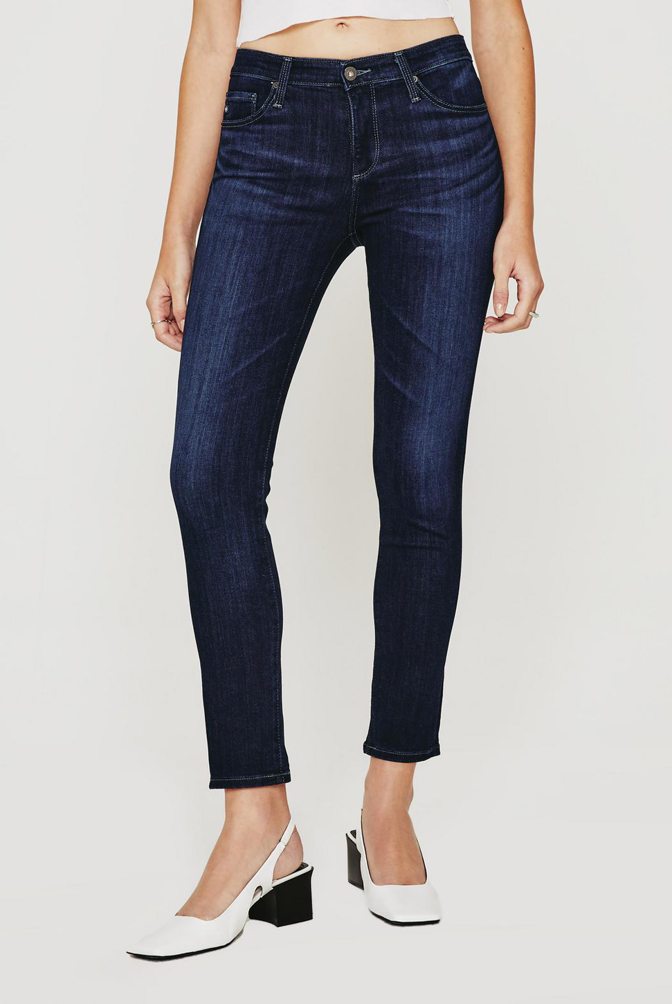 Prima Mid Rise Cigarette Jean - Concord-AG Jeans-Over the Rainbow