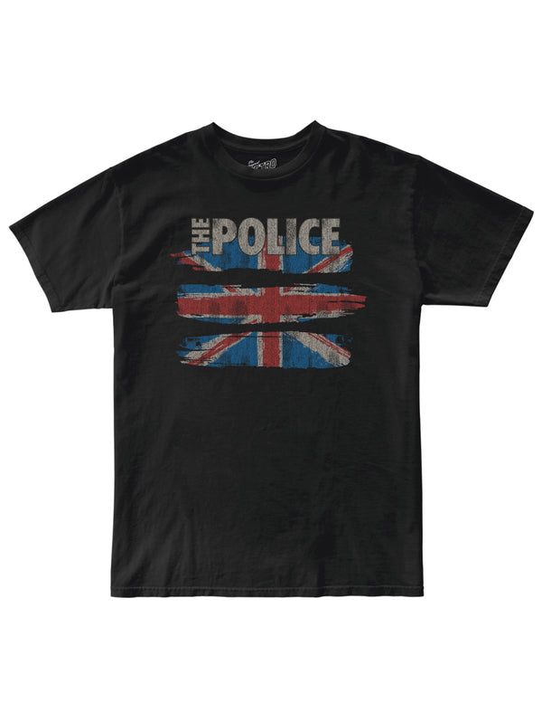 The Police Tee - Black-Retro Brand Black Label-Over the Rainbow