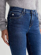 Prima Mid Rise Cigarette Jean - VP Goldrush-AG Jeans-Over the Rainbow