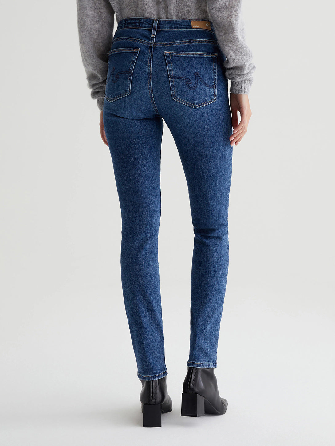 Prima Mid Rise Cigarette Jean - VP Goldrush-AG Jeans-Over the Rainbow