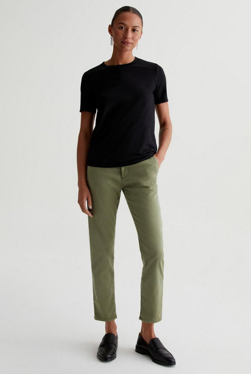 Caden Trouser - Succulent Garden-AG Jeans-Over the Rainbow