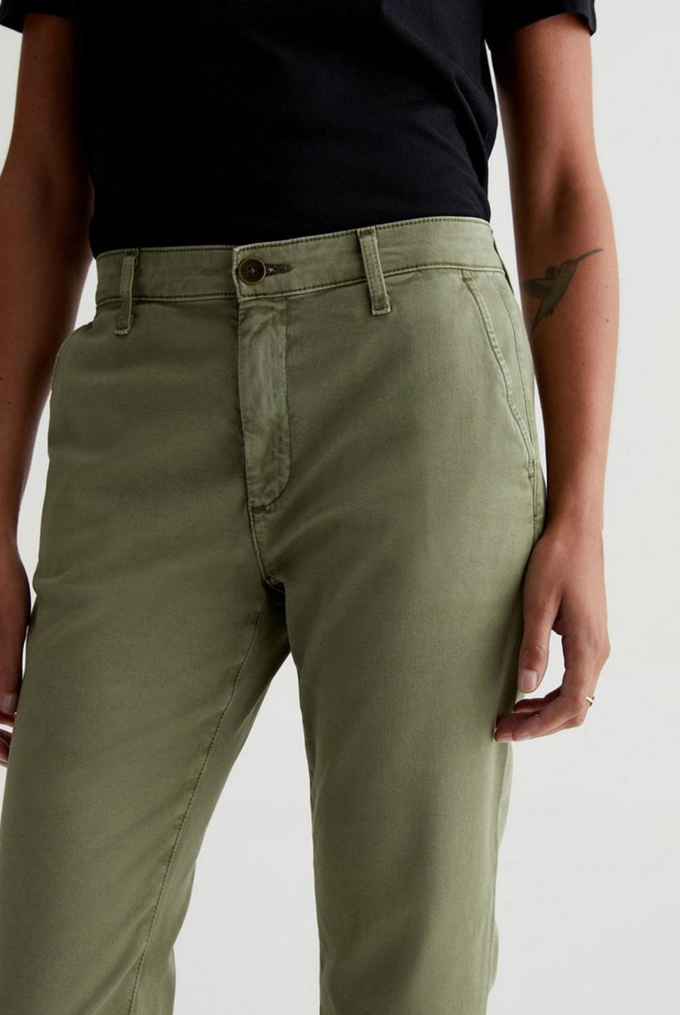Caden Trouser - Succulent Garden-AG Jeans-Over the Rainbow