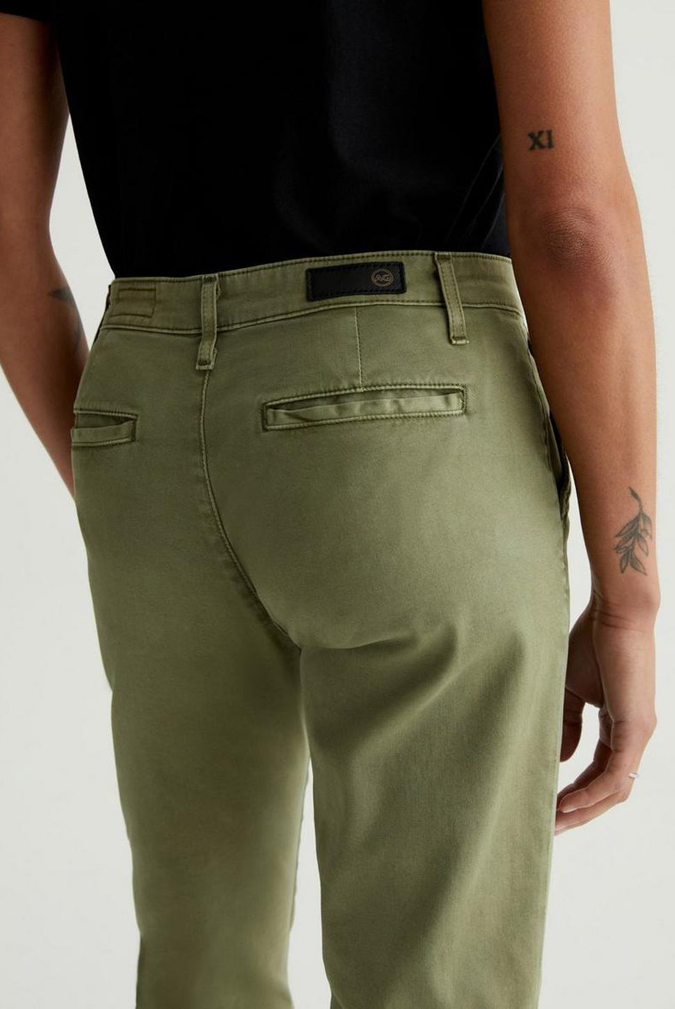Caden Trouser - Succulent Garden-AG Jeans-Over the Rainbow