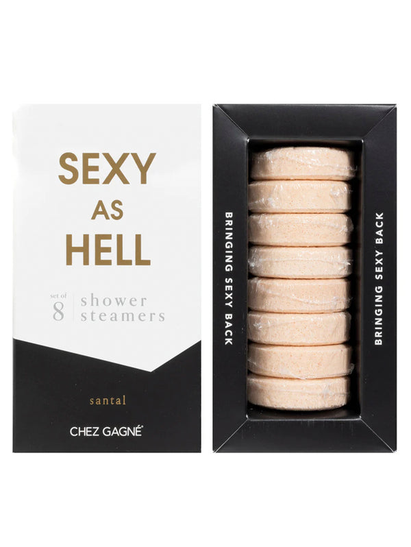 Shower Steamer Set - Sexy As Hell Santal-CHEZ GAGNE LETTERPRESS-Over the Rainbow