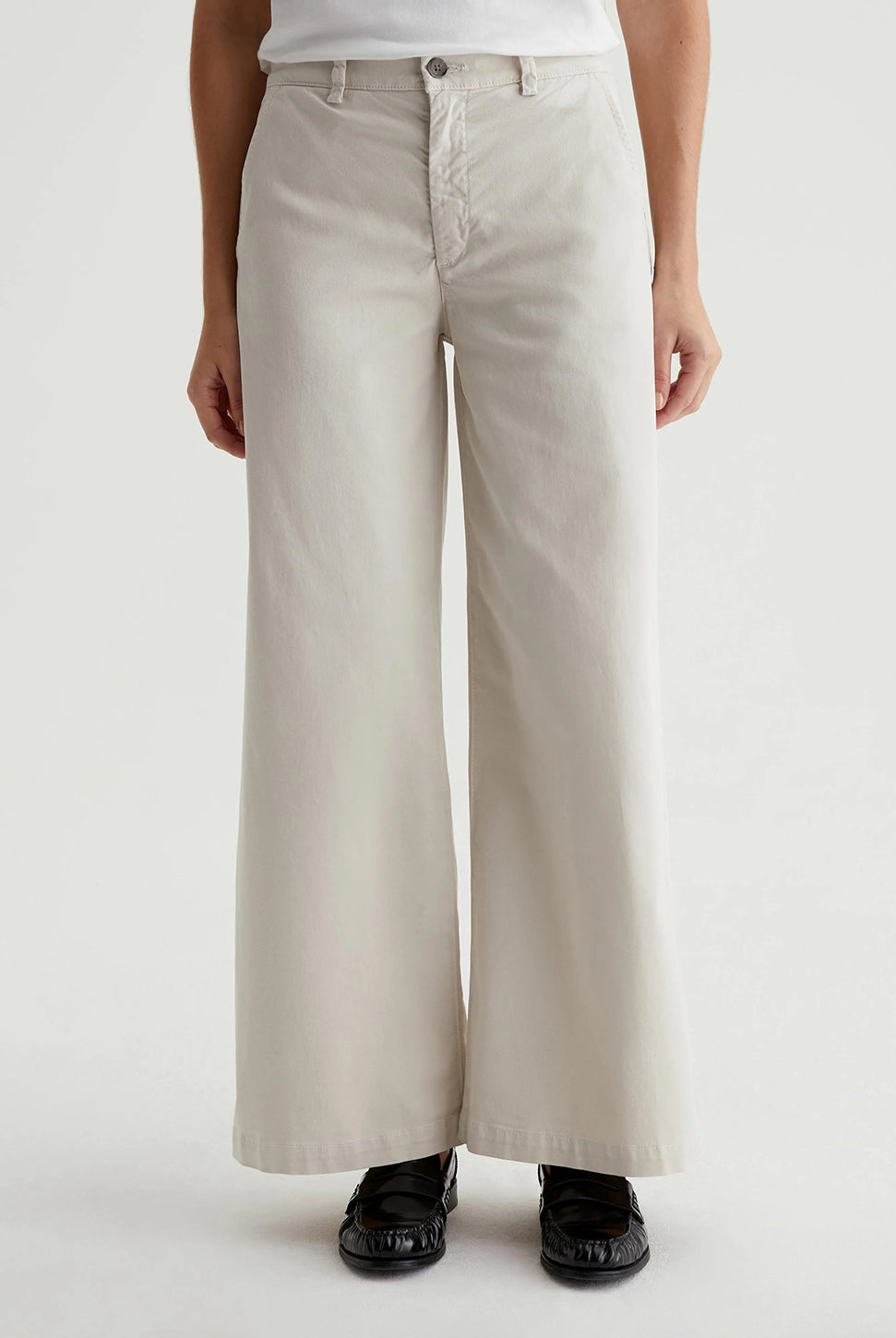 Caden Straight Trouser - Pumice-AG Jeans-Over the Rainbow