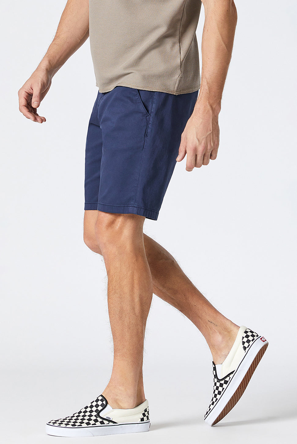 Jacob Short - Dark Navy Twill-Mavi-Over the Rainbow