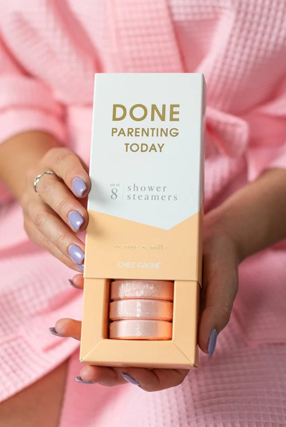 Done Parenting Today - Shower Steamers-CHEZ GAGNE LETTERPRESS-Over the Rainbow