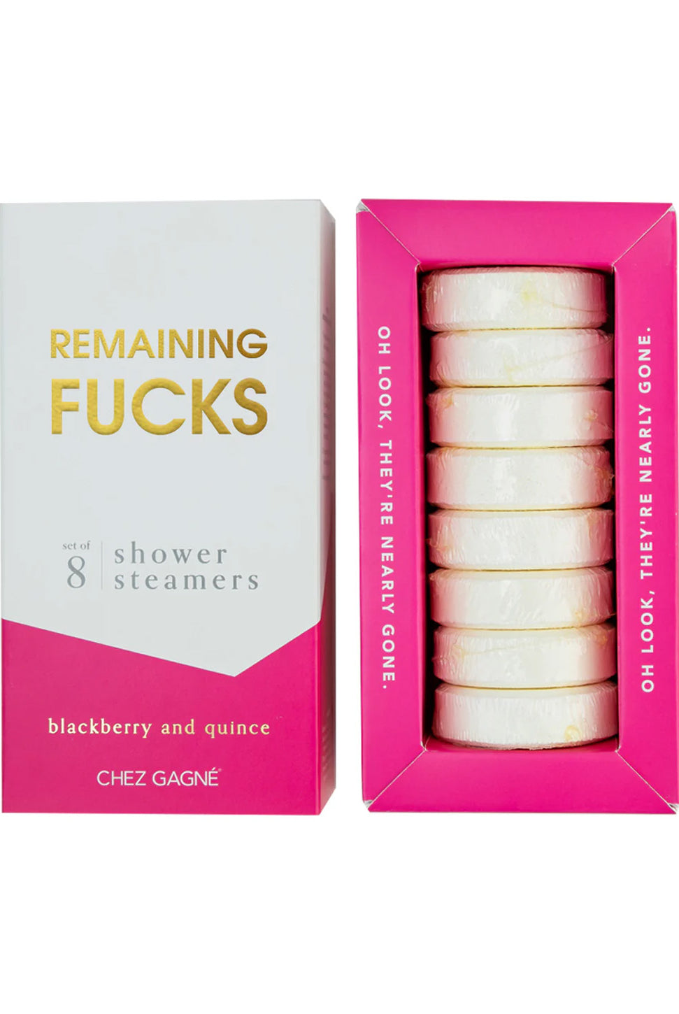 Remaining Fucks - Shower Steamers-CHEZ GAGNE LETTERPRESS-Over the Rainbow