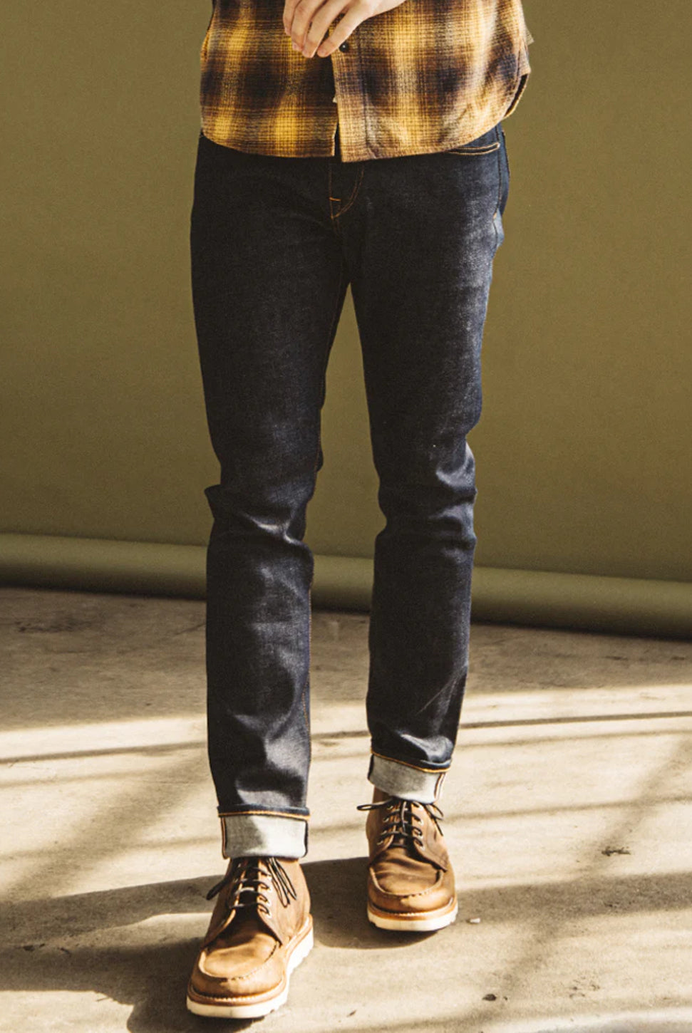 The Scissors Slim Tapered Jean - Indigo Raw-HIROSHI KATO-Over the Rainbow
