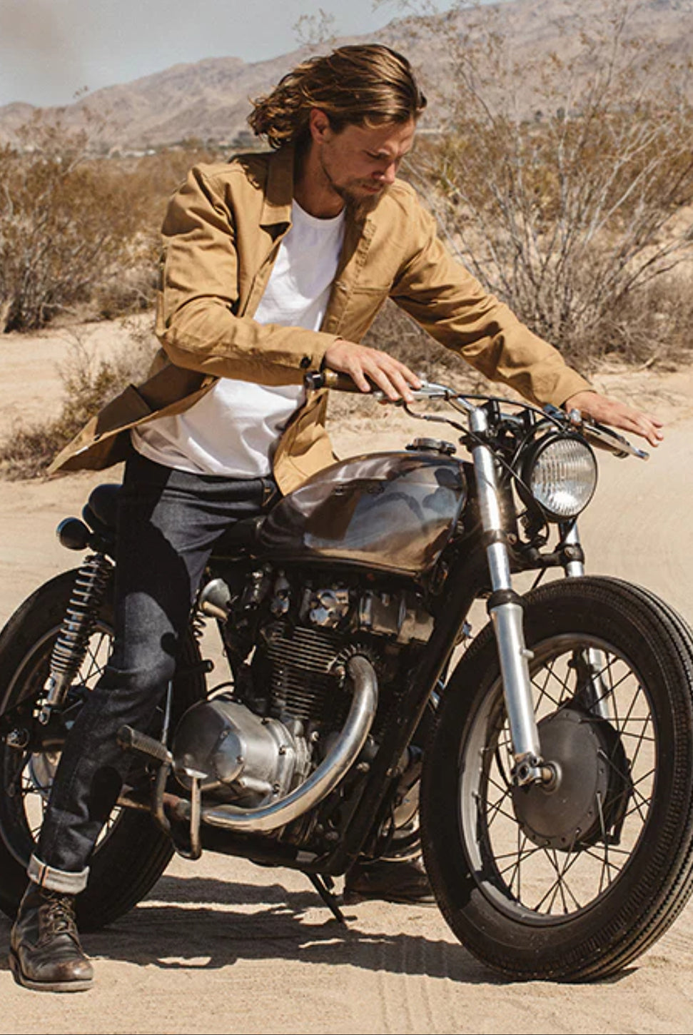 The Scissors Slim Tapered Jean - Indigo Raw-HIROSHI KATO-Over the Rainbow