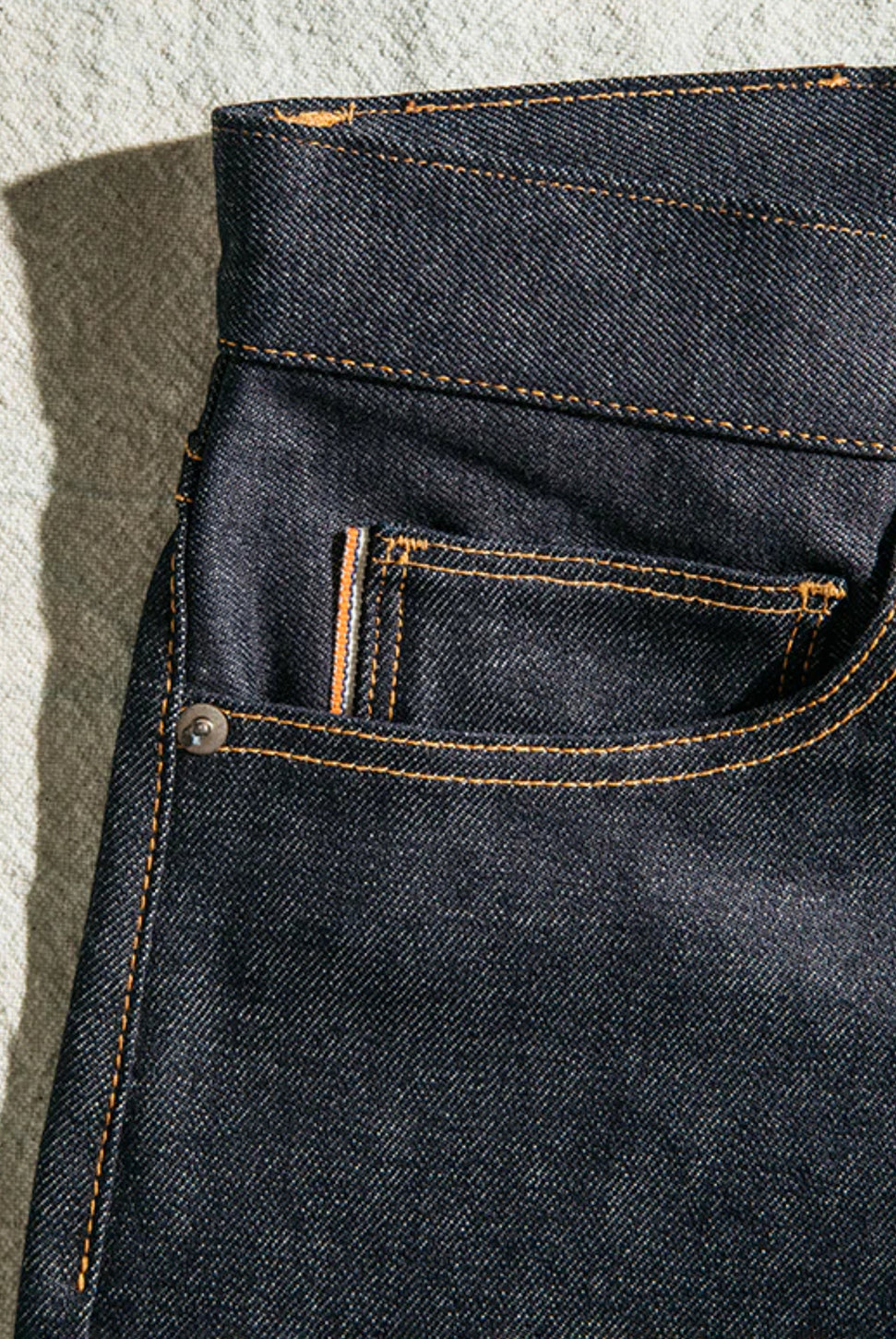 The Scissors Slim Tapered Jean - Indigo Raw-HIROSHI KATO-Over the Rainbow