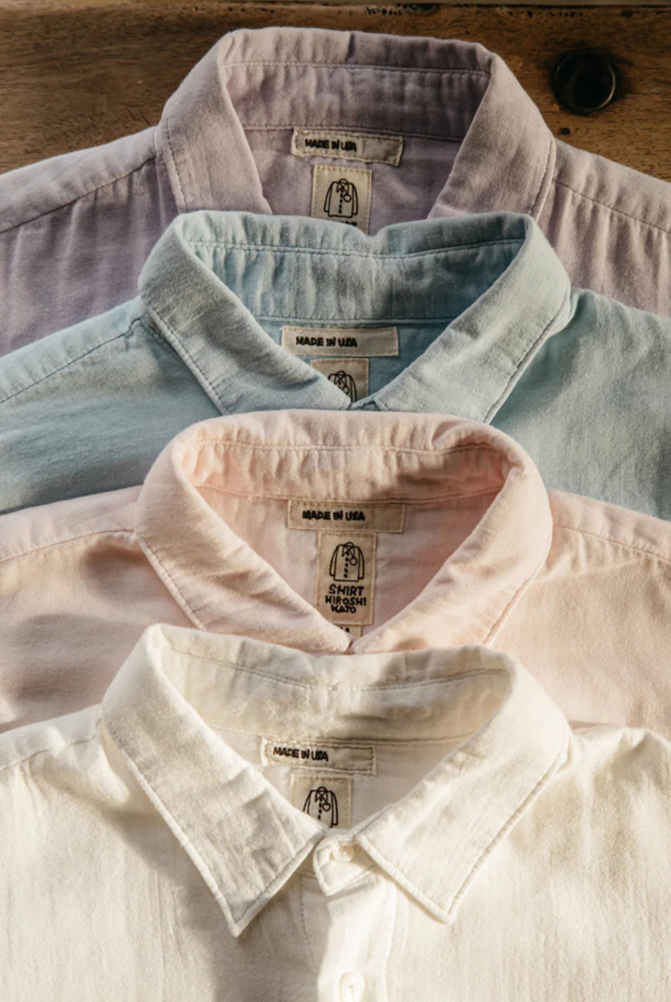 The Ripper Double Gauze Shirt - Fresh Pink-HIROSHI KATO-Over the Rainbow