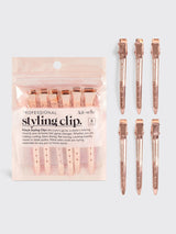 Rose Gold Styling Clip-KITSCH-Over the Rainbow
