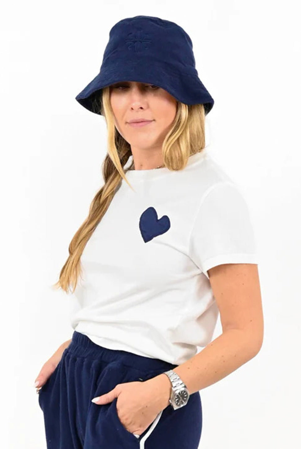 The Suke Heart Tee - White-KERRI ROSENTHAL-Over the Rainbow