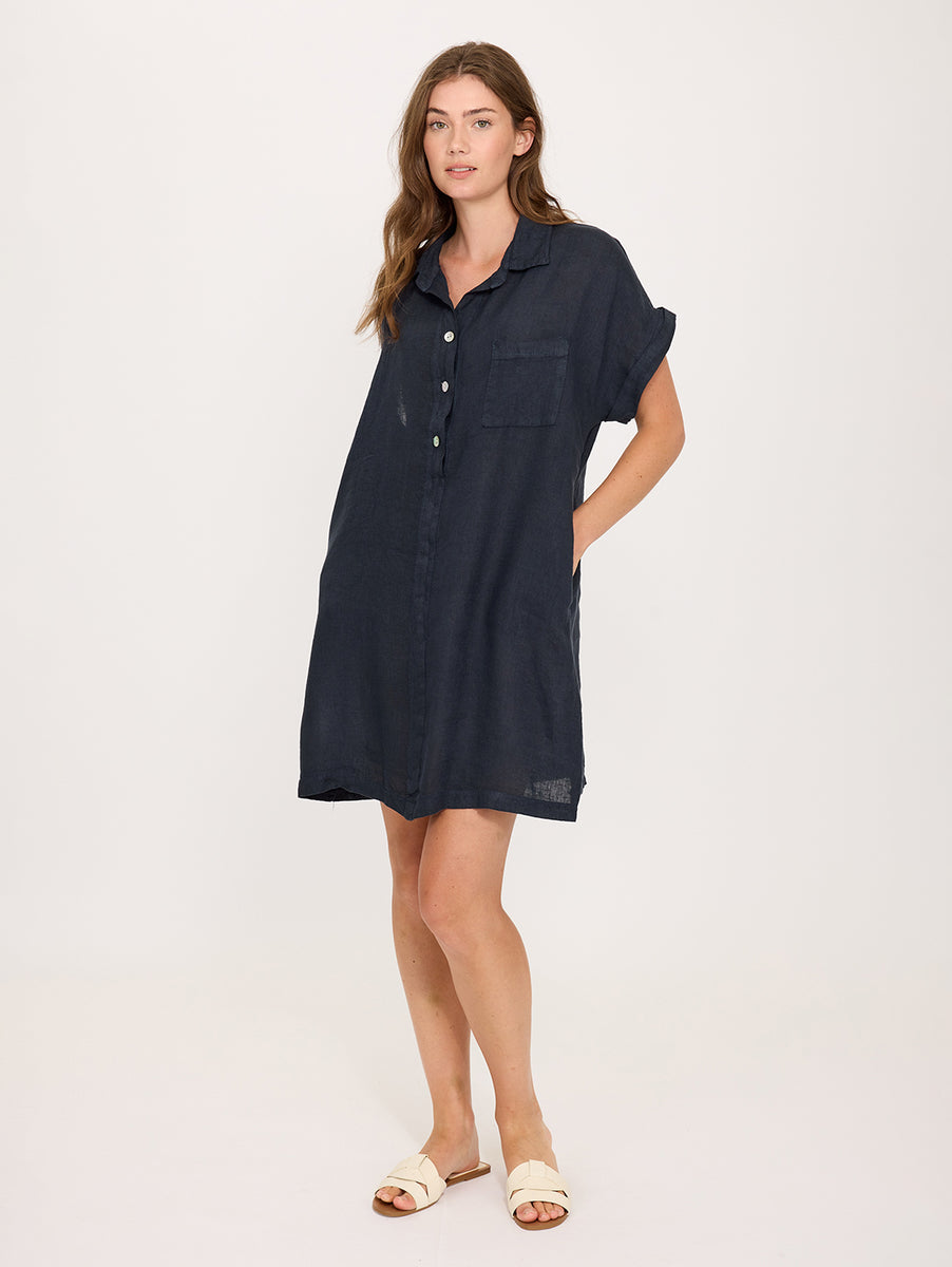 pistache linen dress Pistache Linen Garden Shirt Dress  Taylor Danielle Boutique Inc