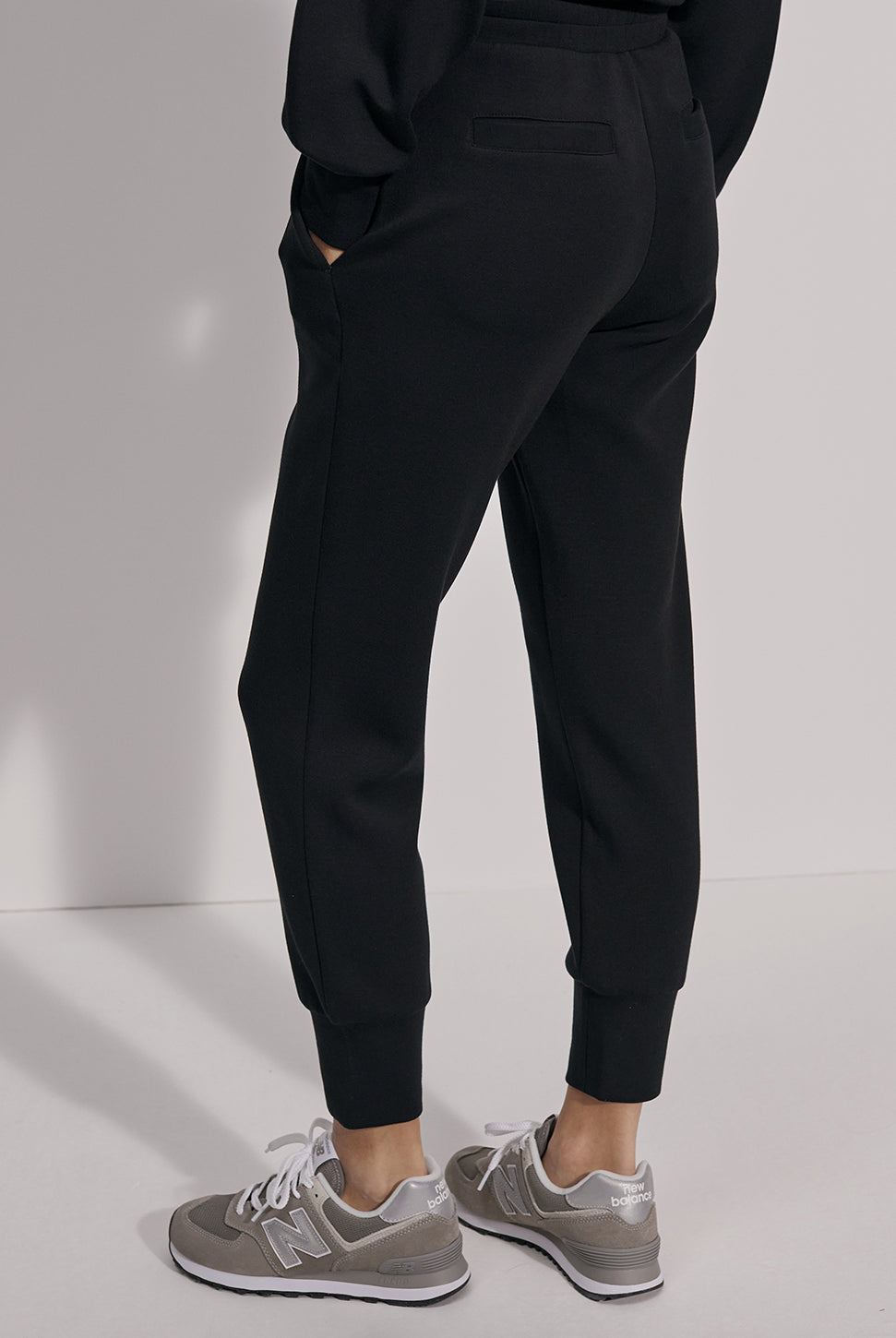 The Slim Cuff Pant 25" - Black-VARLEY-Over the Rainbow