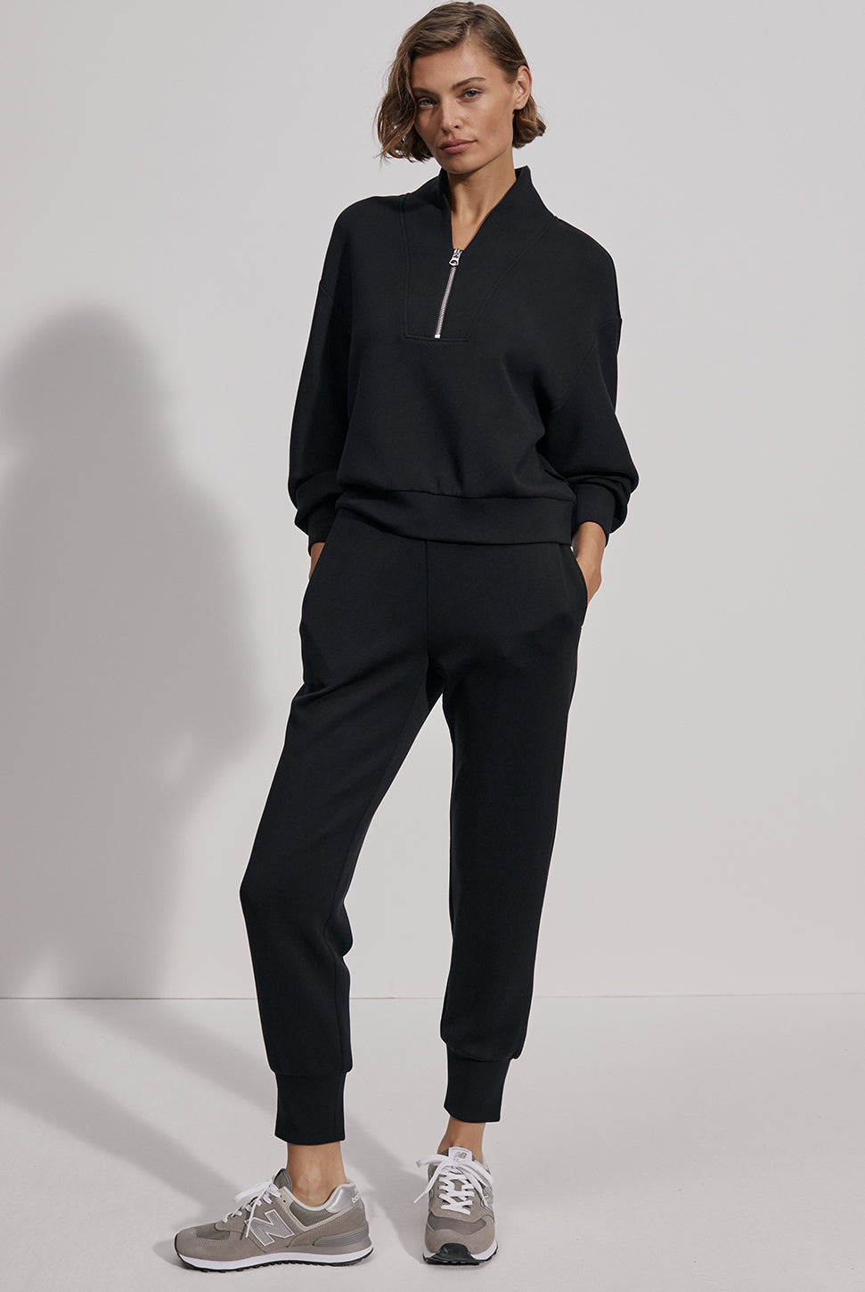 Davidson Sweatshirt - Black-VARLEY-Over the Rainbow