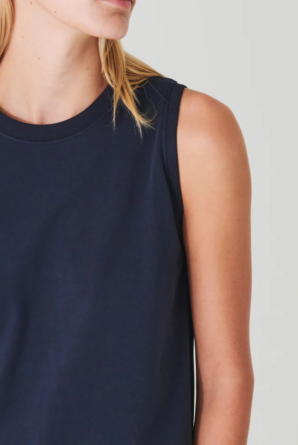 Boyfriend Tank Top - Midnight-Patrick Assaraf-Over the Rainbow