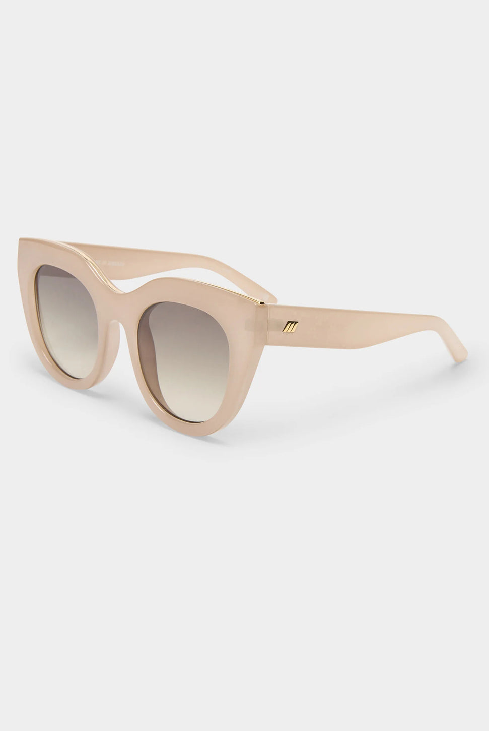 Air Heart Sunglasses - Oatmeal-LE SPECS-Over the Rainbow
